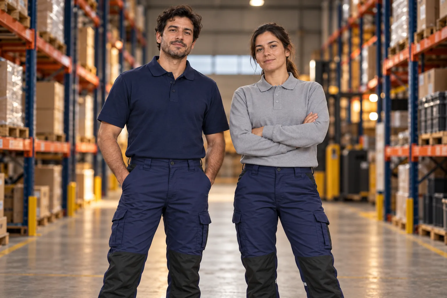 Poleras de trabajo para bordar logo
